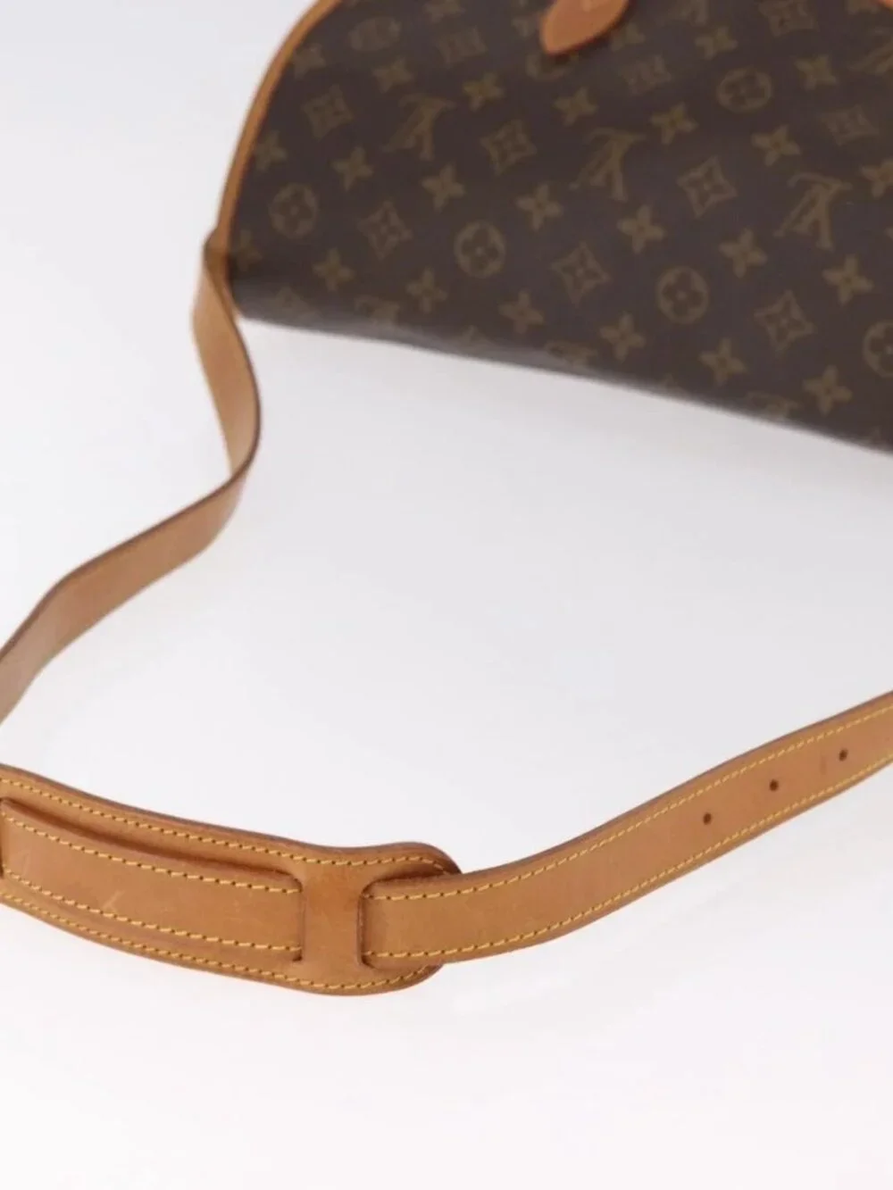 LOUIS VUITTON Monogram Gibeciere GM Shoulder Bag M42246 LV Auth 188421